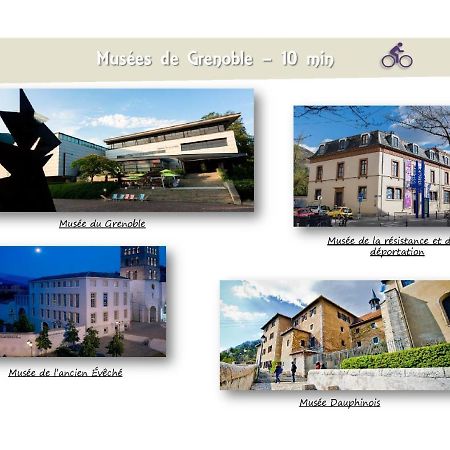 Le 62 - Spacieux T2 Avec Jardin, Parking & Tramway เกรอน็อบล์ ภายนอก รูปภาพ