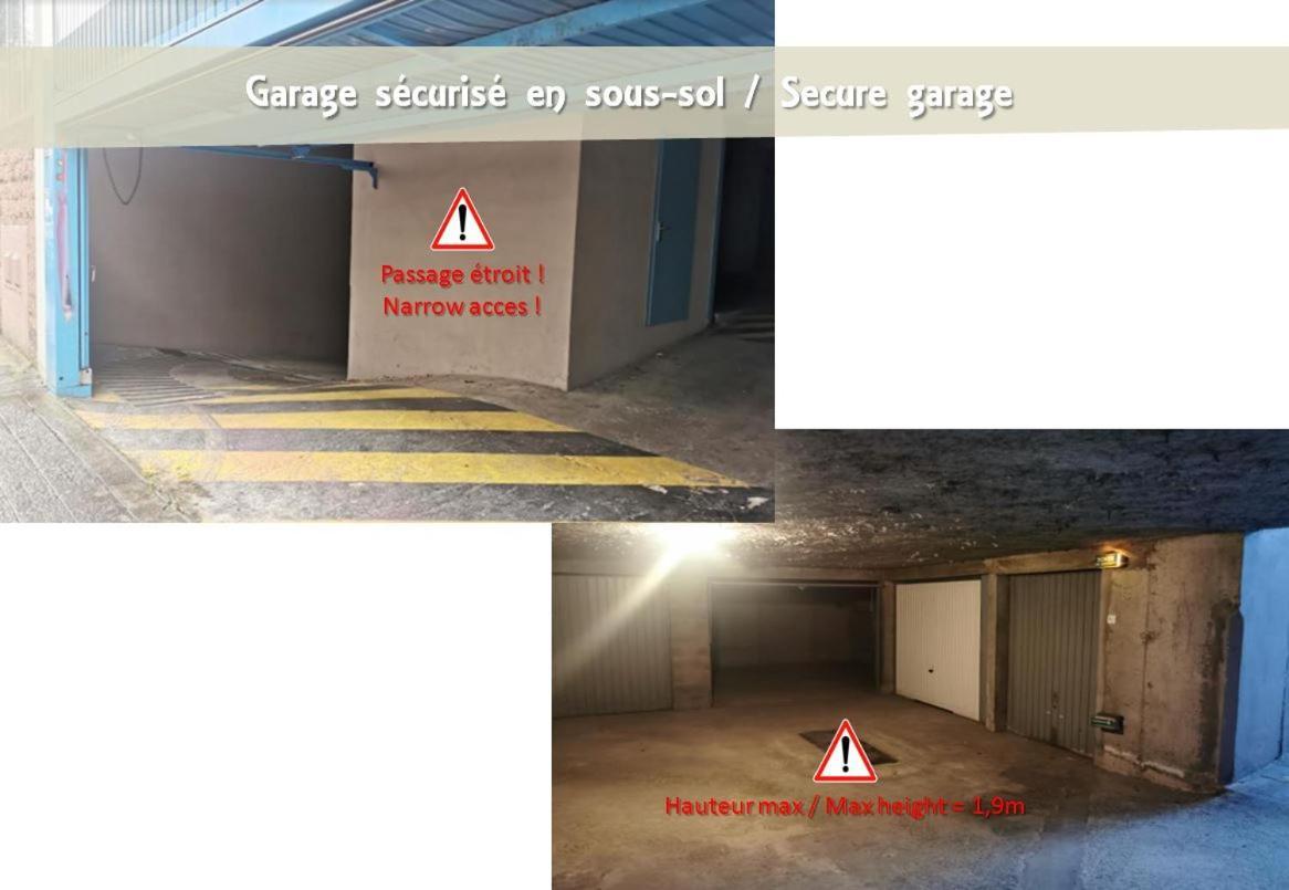 Le 62 - Spacieux T2 Avec Jardin, Parking & Tramway เกรอน็อบล์ ภายนอก รูปภาพ
